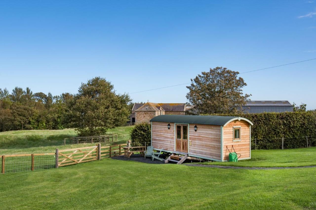 Teasel Shepherd'S Hut Berwick Upon Tweed Extérieur photo